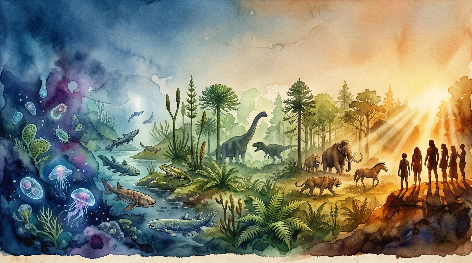 Montessori Material Kommen des Lebens – Evolution und Photosynthese für Kinder