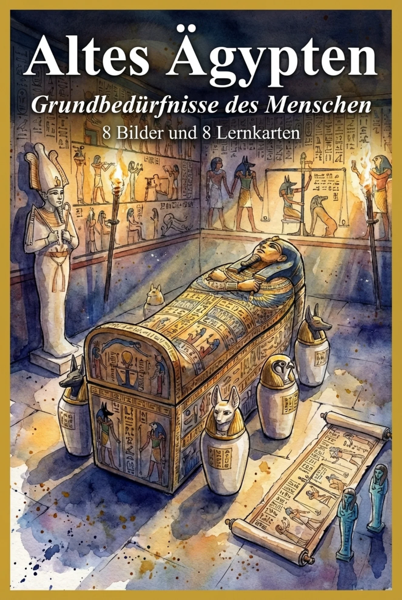 Das alte Ägypten - Lernkarten für die Grundschule