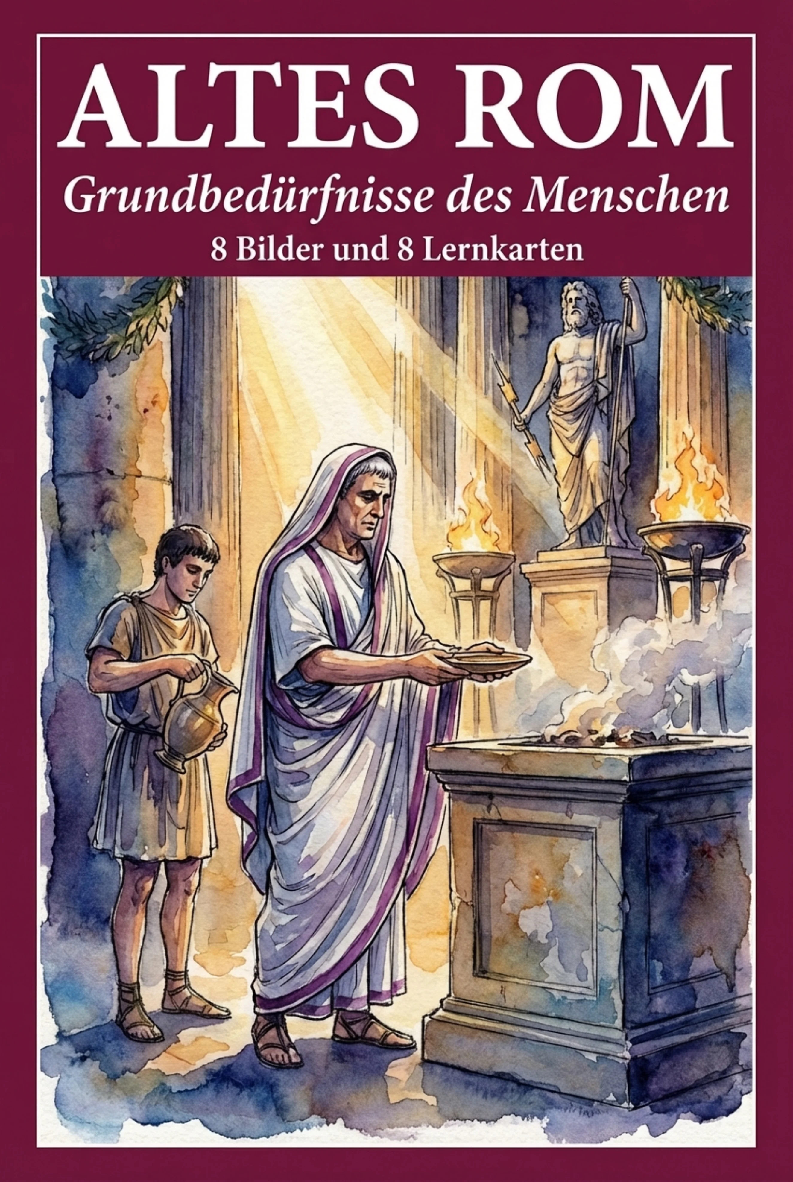 Das alte Rom - Lernkarten für die Grundschule
