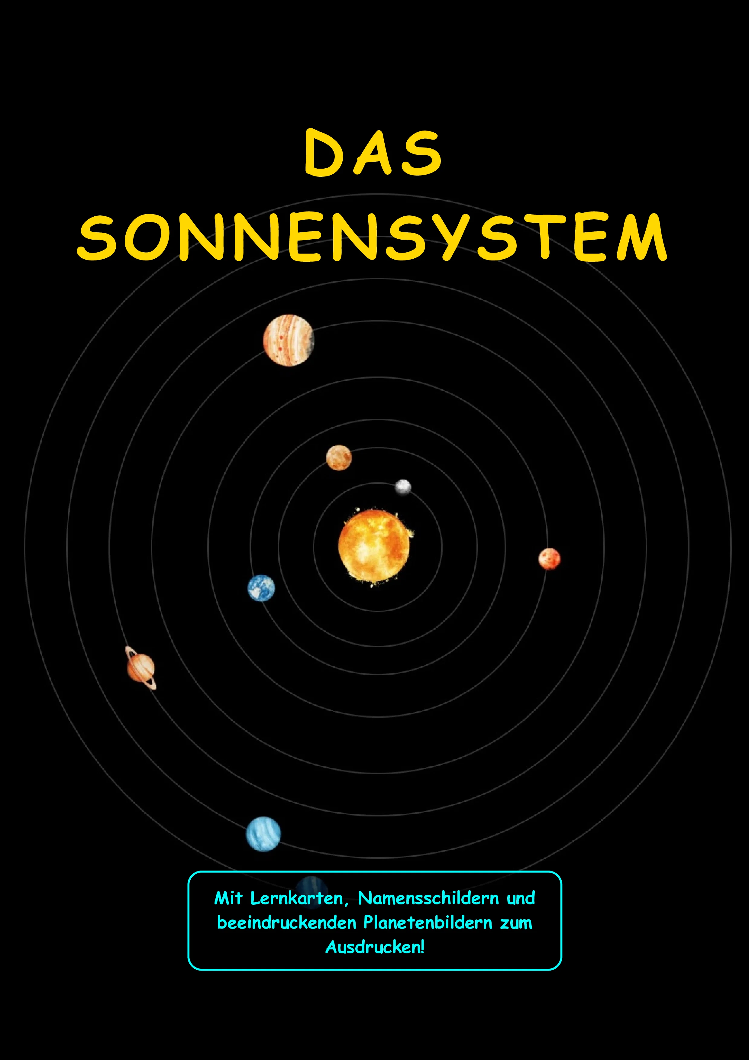 Das Sonnensystem – Lernmaterial für die Grundschule
