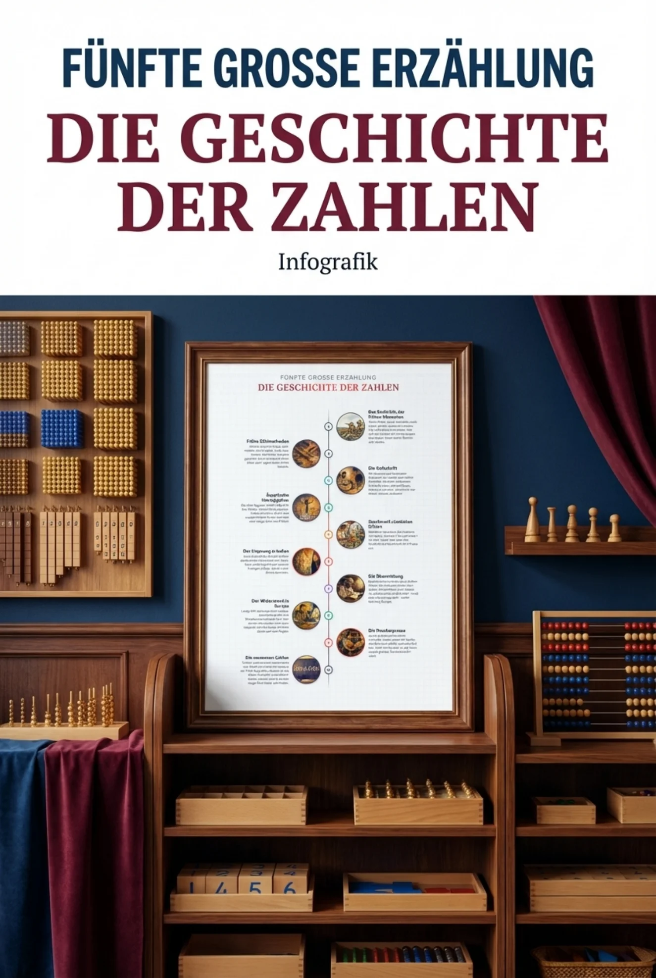 Fünfte Große Erzählung: Die Geschichte der Zahlen - Infografik